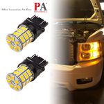 【PA LED】美規 3157 3156 49晶 5630 2835 SMD LED 橘光 黃光 方向燈 日行燈 小燈, , large