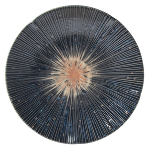 [豐名日本餐具] 9.0"盤 京千段 寶藍 / C09PL0-514-2
