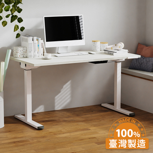 【KAKU健康生活】KA-4854 臺灣製造[優仕款]電動升降桌-直邊 140x70cm 多色可選