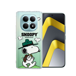 史努比/SNOOPY 正版授權 POCO M8 5G 漸層彩繪空壓手機殼, , large