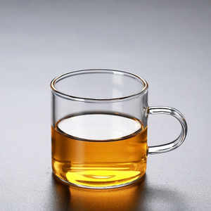 【GlassKing】GK-320 耐熱玻璃杯 六色手把 迷你玻璃杯 試飲杯 咖啡杯 水杯 茶杯 酒杯