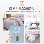 【多利寶寢具】Indian 加厚雙人絲柔棉保暖舒柔抗菌被, , large