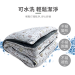 VICTORIA 針織雪花絨雲朵棉雙面四季被/棉被-水豚, , large