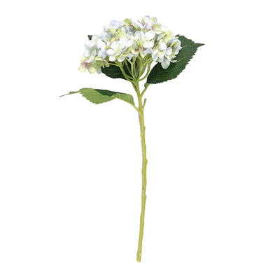 【YU Living】模擬裝飾大繡球花 人造花枝-紫色