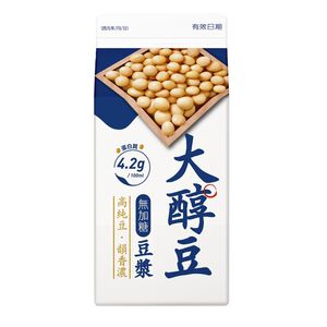 大醇豆無加糖豆漿375ml※實際到貨效期約4天以上