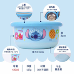 『HOUSUXI‧舒希』迪士尼史迪奇系列-不鏽鋼雙層隔熱碗420ml(A3), , large