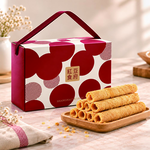 【紅豆食府】臻品蛋捲禮盒  I 36g*6 /盒, , large