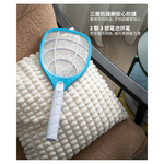 【太星電工】3入組-打耳蚊 A3 大網面細網捕蚊拍｜1500V高壓電擊｜三層防護網｜電蚊拍｜居家防蚊必備, , large