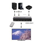 昌運監視器 HANWELL HDMI-AS401 HDMI 影音訊號切換器 以新款(HDMI-AS401K2出貨), , large