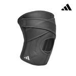 adidas 愛迪達 可調式綁帶護膝 (單入), , large
