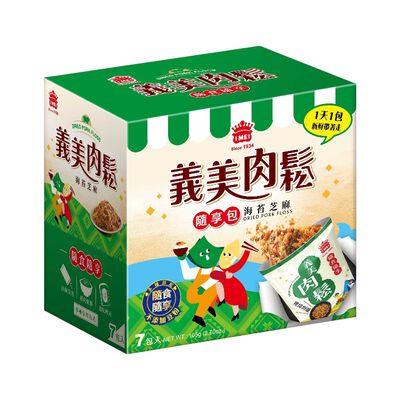 義美純肉鬆-海苔芝麻（隨享包）