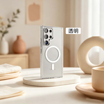 【山水之寶】三星 Samsung S25 Edge手機殼 防摔殼 支援Magsafe 無線充電 亮影磁吸防摔殼 安卓手機殼, , large