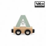 官方直營【Tryco】木製字母火車-28件組, , large