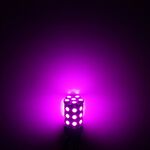 【PA LED】美規 3156 單芯 倒車燈 方向燈 煞車燈 30晶 90晶體 SMD LED 紅 黃 綠 白 紫 粉紅, , large