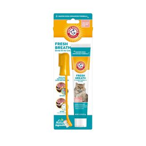 【PawHomie】ARM&HAMMER 貓用3合1潔牙套組(全效)