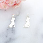 【Angel & Me】Lucky Mix Dog s925 sterling silver earrings Birthday gift, , large