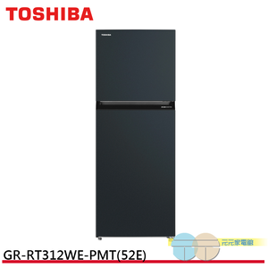 TOSHIBA 東芝 312公升雙門變頻冰箱 星空灰 GR-RT312WE-PMT(52E)