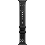 SWAROVSKI 施華洛世奇Apple Watch 水晶矽膠錶帶 40/41mm適用-黑色 送禮 禮物 推薦(不含手錶), , large