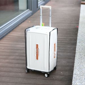 【Acer】墨爾本拉鍊行李箱 24吋 透明保護套 行李箱套 行李箱防塵套 行李箱保護套 行李箱箱套 防刮套