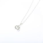 【Angel & Me】Happiness infinity intertwine 925 sterling silver necklace gift, , large