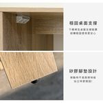 雙向可用 免運 澄境 低甲醛開放式層架雙向書桌96*50 DE019 書桌 工作桌 電腦桌 小學生 租屋 辦公桌, 漂流木紋, large