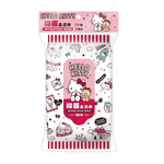 [寶富華]Hello Kitty 交叉網眼布 抑菌柔濕巾 10抽&times;3包, , large