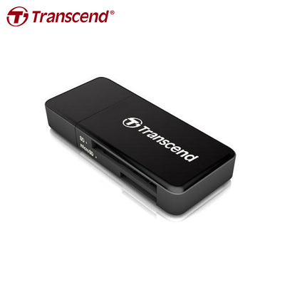 【Transcend】RDF5 黑色 USB 3.1 micro SD SDXC SDHC 記憶卡 讀卡機