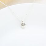 【Angel & Me】Small Forest Acorn s925 sterling silver necklace Christmas gift, , large