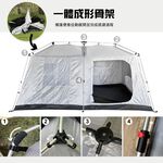 【Treewalker 萊茂】山嶺黑膠自動帳 (4-8人), , large