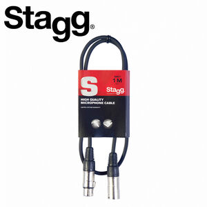 STAGG SMC1(C對C)1M麥克風線【敦煌樂器】