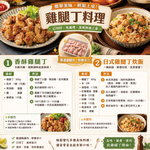 約克街肉鋪 台灣國產優質去骨雞腿丁1包(200g&plusmn;10%/包)_任選, , large