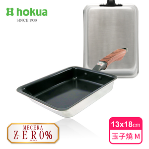 【hokua】Mecera Zero Ceramic IH Non-stick egg pan 13x18cm