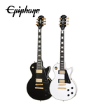 Epiphone Les Paul Custom 電吉他 黑/白【敦煌樂器】, , large