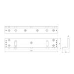 昌運監視器 PONGEE Pegasus PG-BLO110A 磁力鎖L型支架 適用PML-1100/PML-1101, , large
