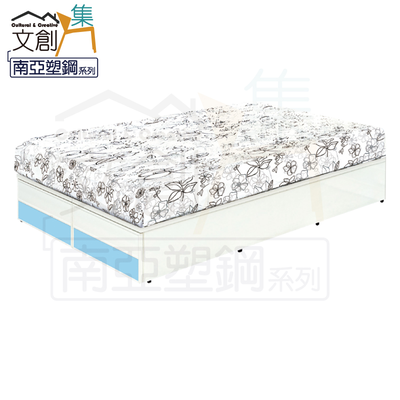 【文創集】爾文 環保3.5尺單人南亞塑鋼二抽床底(不含床墊)(客約商品)