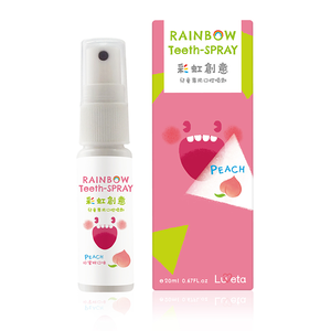 Luveta Rainbow Teeth-Spray Peach
