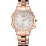 CITIZEN 星辰 XC 亞洲限定 Hebe田馥甄廣告款 鈦 光動能電波萬年曆女錶 CB1107-58A, , large