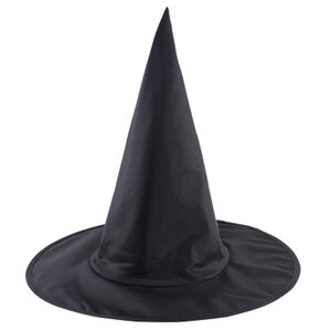 【Halloween萬聖派對】全黑大人巫婆帽 1入