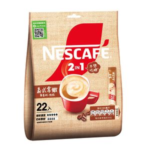 雀巢咖啡二合一義式拿鐵12gX22