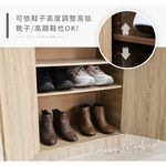 免運 澄境 雙門六格鞋櫃 SC025 鞋架 收納櫃 鞋子收納 櫃子 玄關櫃 置物櫃 鞋櫃, 集成木紋, large