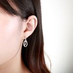 【Angel & Me】花兒 綻放 s925 純銀 耳環 耳夾 生日 情人節 禮物, , large