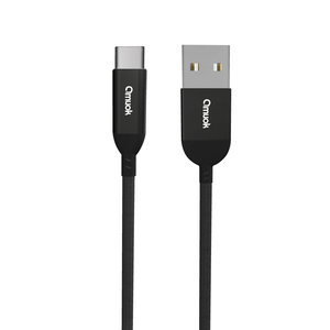 【amuok】Efficient USB to Type-C Charging Cable(120cm)(Black)