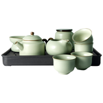 汝窯天青茶具旅組-1組, , large