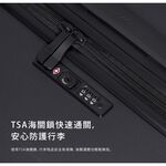 【Acer】墨爾本拉鍊行李箱 胖胖箱 24吋 奶油白, , large
