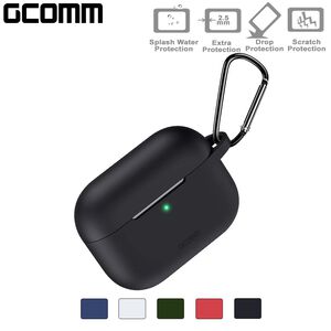GCOMM AirPods Pro 增厚增強保護套 Simplisme 經典黑