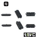《tevc》2.54 C49 11P 接頭 空中接頭 接線端子 連接器 快速公母端子 電線接頭 SM接頭 小接頭, , large