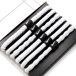 NIKE FLEX 髮圈 6PK 六入裝 運動髮飾 簡約 時尚 多色 伸縮力強 彈性 耐用 舒適 低異物感 N1009194189OS白、N1009194202OS米咖, , large