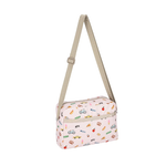 Lesportsac Daniella Crossbody 拉鍊斜背包 側背包 通勤隨身包 送禮 禮物 推薦 女包(紐約城市插畫), , large