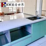 【KW廚房世界】系統廚具 廚房設計 客製化 廚櫃 流理台 工廠直營 一字型流理台 林內牌 瓦斯爐 林內排油機, , large