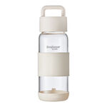 Handheld glass water bottle, , large